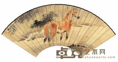 戈湘岚 马 50.5×18.5cm